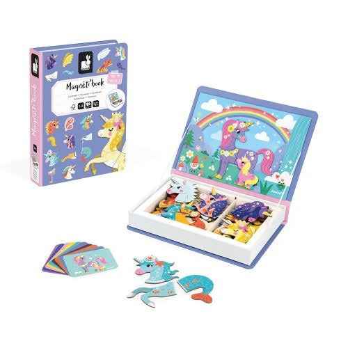 Janod | Unicorn Magnetic Book