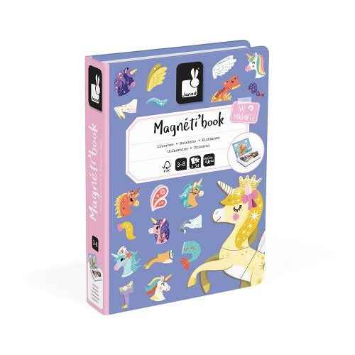 Janod | Unicorns Magnetic Book