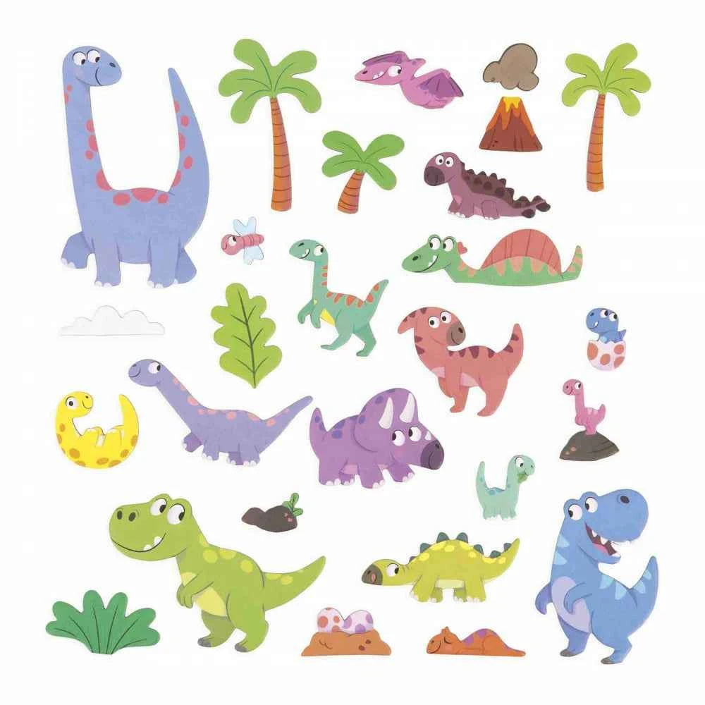 Janod | Magneti'stories Dinosaurs
