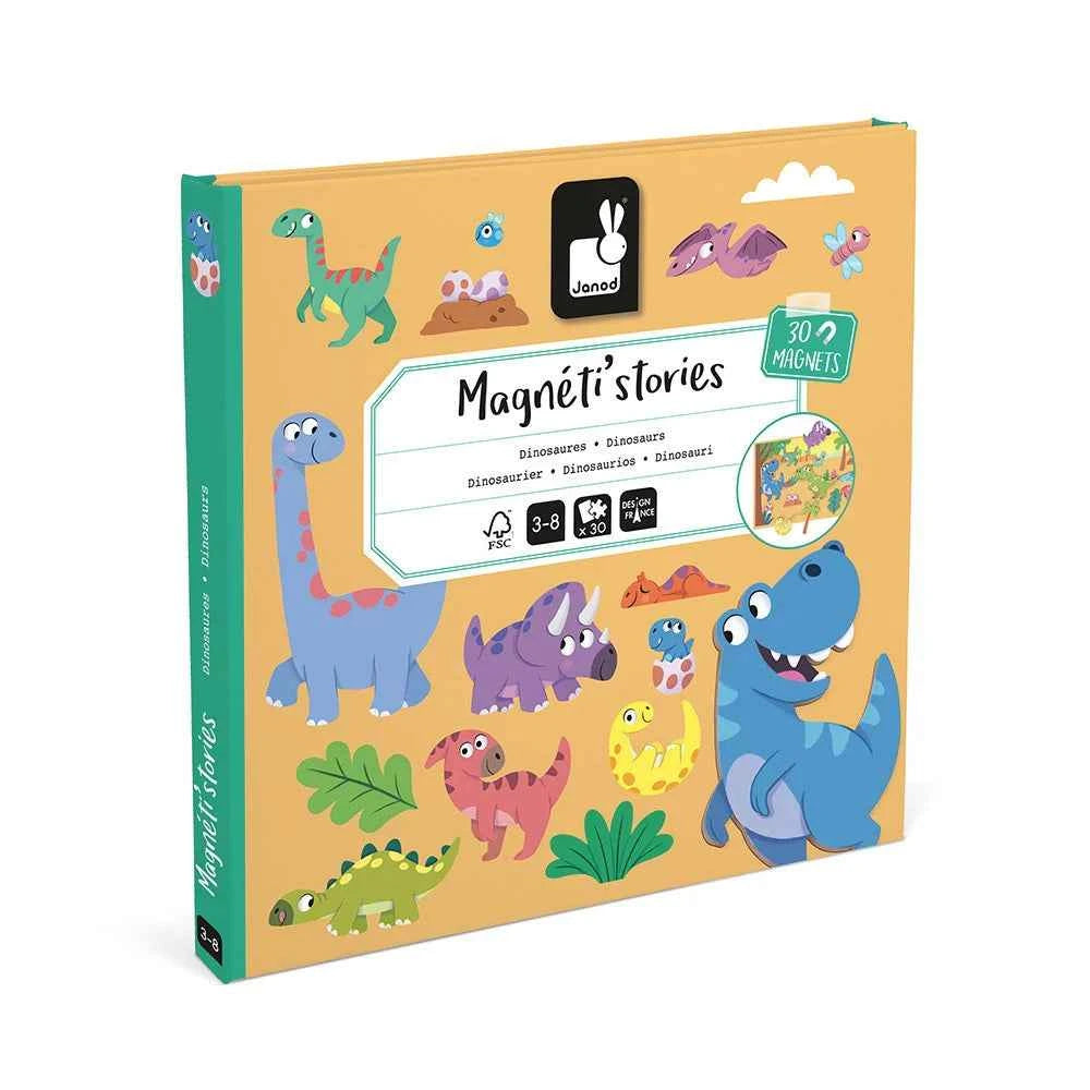 Janod | Magnetic Stories Dinosaurs
