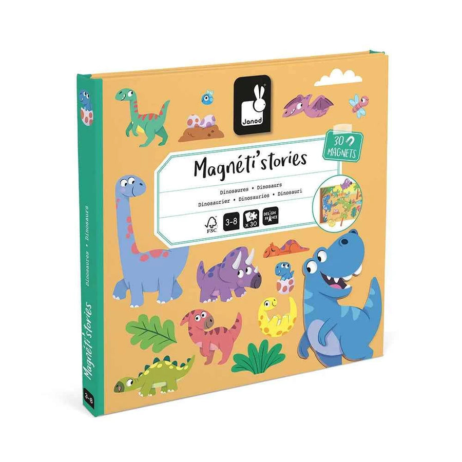 Janod | Magnetic Stories Dinosaurs