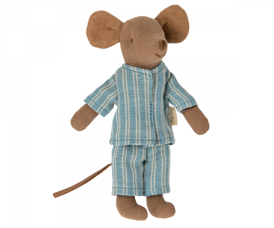 Maileg Big Brother Mouse in a small box