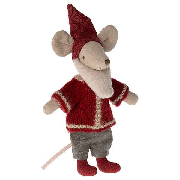 Maileg Christmas Mouse with Gingerbread Cottage
