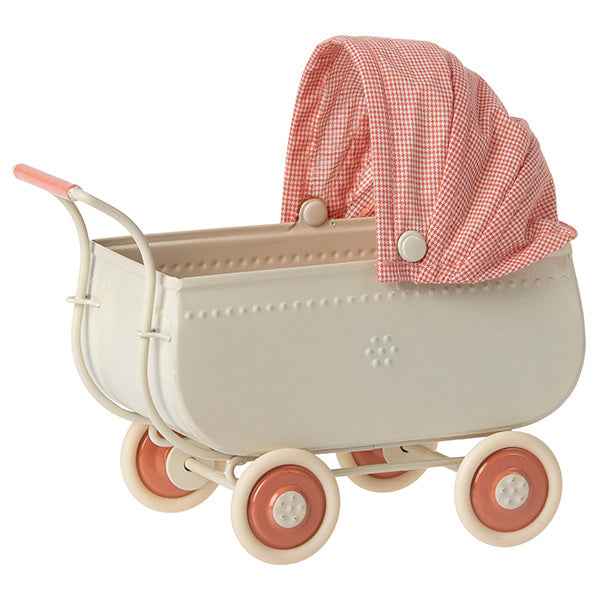 Maileg kinderwagen Micro Coral