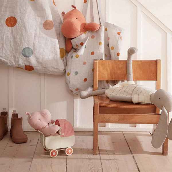 Maileg kinderwagen Micro Coral