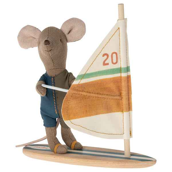 Maileg Little Brother Surfer Mouse