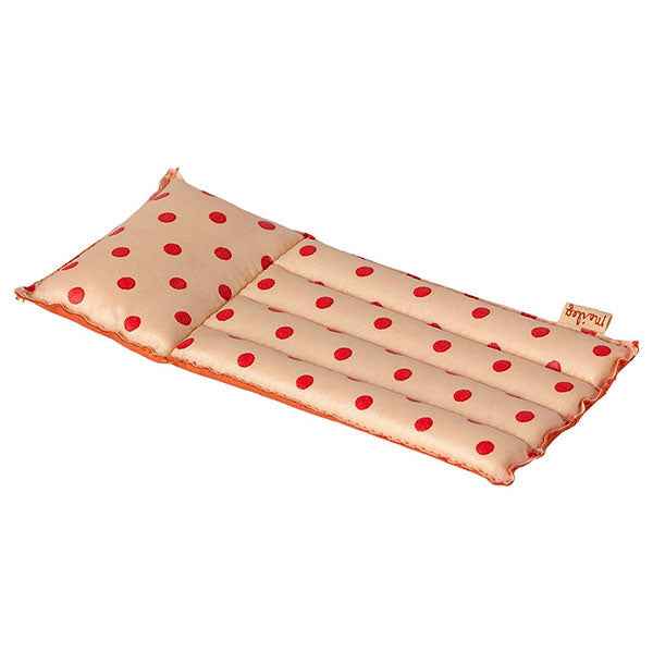 Maileg Air Mattress Mouse - Red Dot