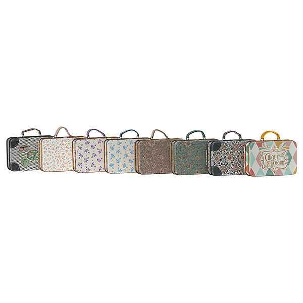 Maileg metalen koffer Blossom Blue