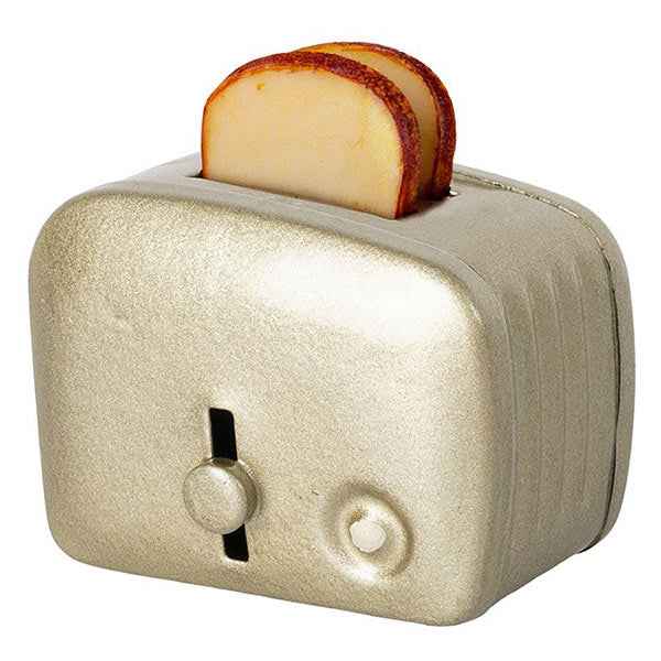 Maileg Miniature Silver Toaster