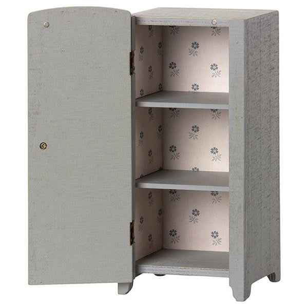 Maileg Miniature mint-grey cabinet 23cm