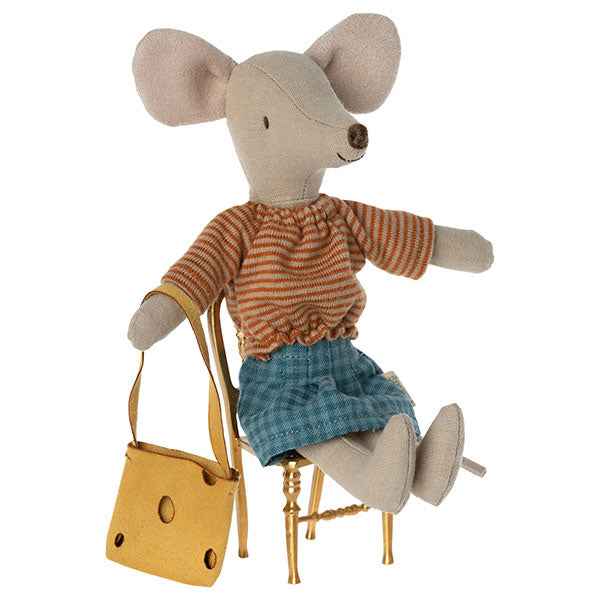 Maileg muis kleding set moeder - Ocher