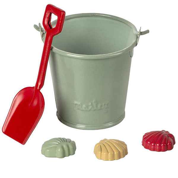 Maileg beach set - shovel, bucket and sand molds