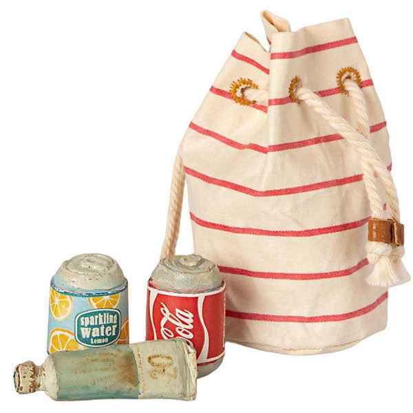 Maileg beach bag with beach accessories