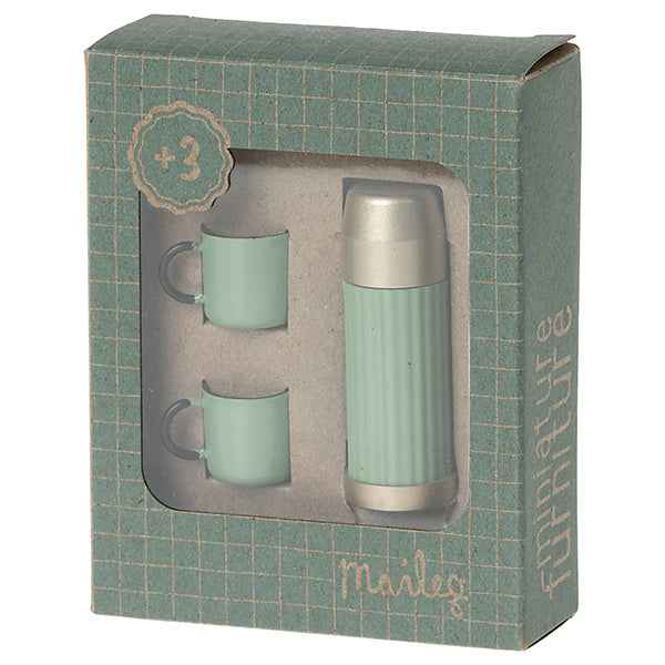 Maileg thermos en kopjes Mint