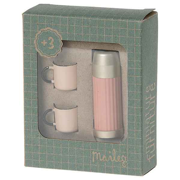 Maileg thermos en kopjes Soft Coral