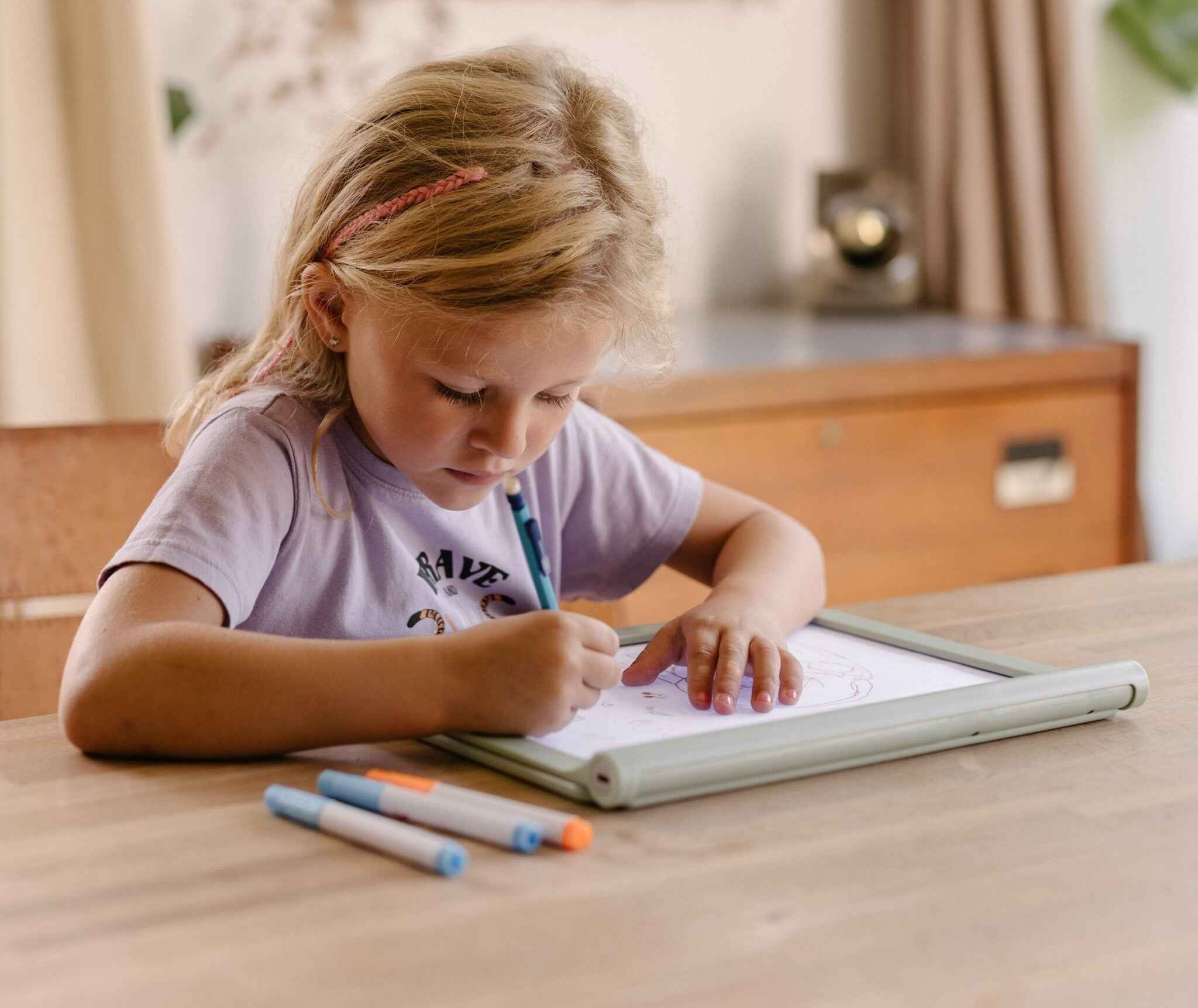 Kidywolf | Kidydraw - Pro Verlicht Tekenbord Groen