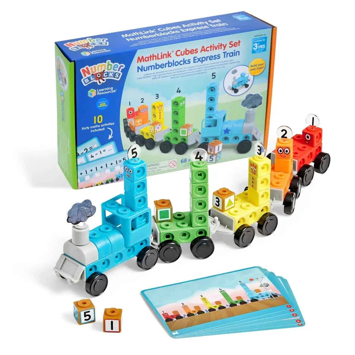 Learning Resources | MathLink Cubes Numberblocks Express Trein Activiteitenset