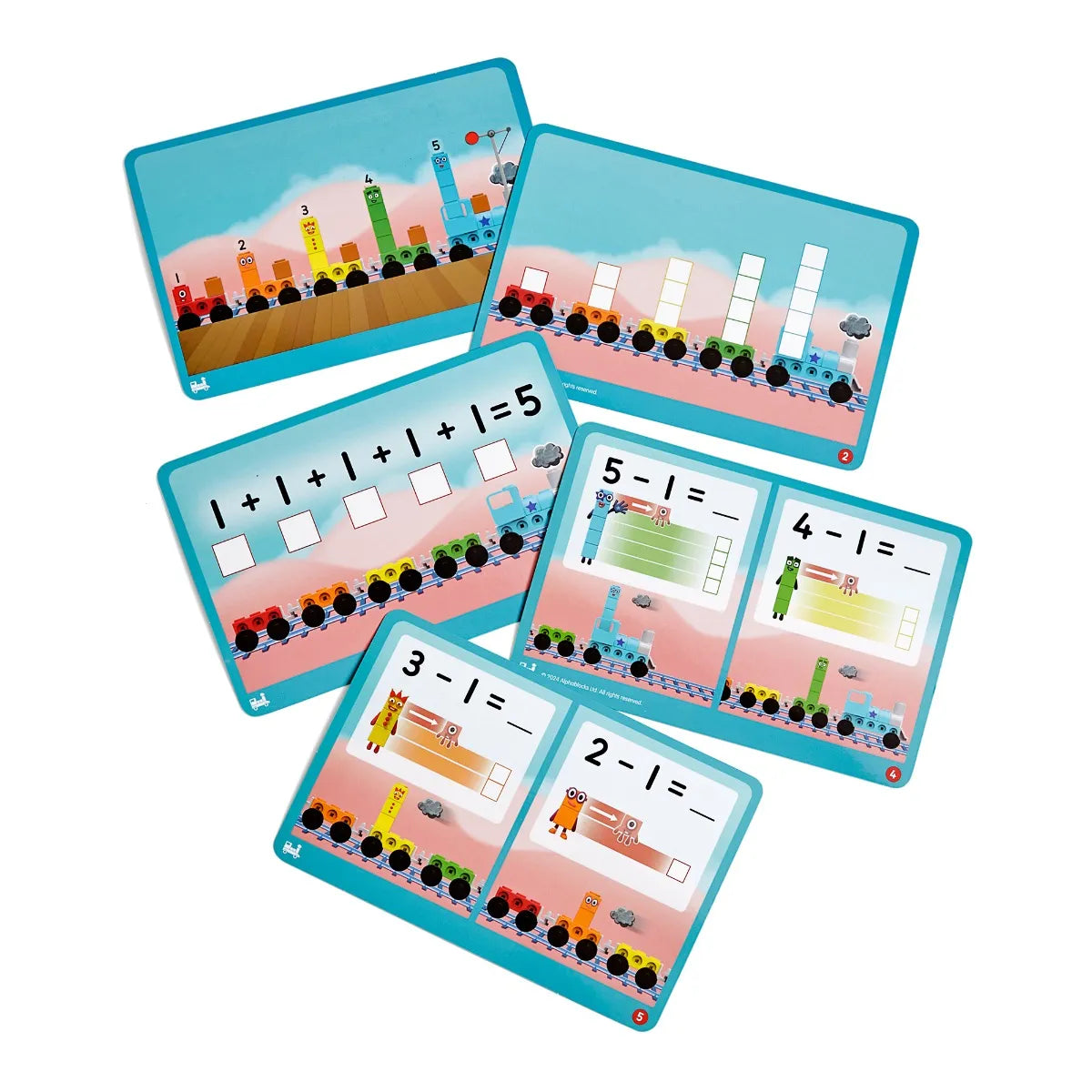 Learning Resources | MathLink Cubes Numberblocks Express Trein Activiteitenset