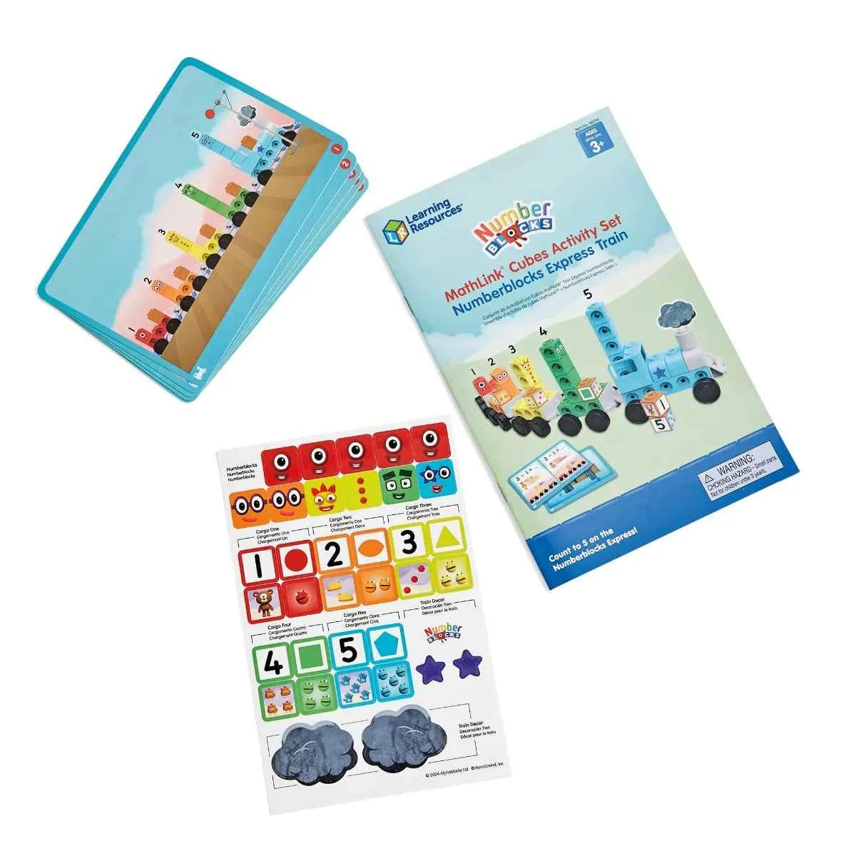 Learning Resources | MathLink Cubes Numberblocks Express Trein Activiteitenset