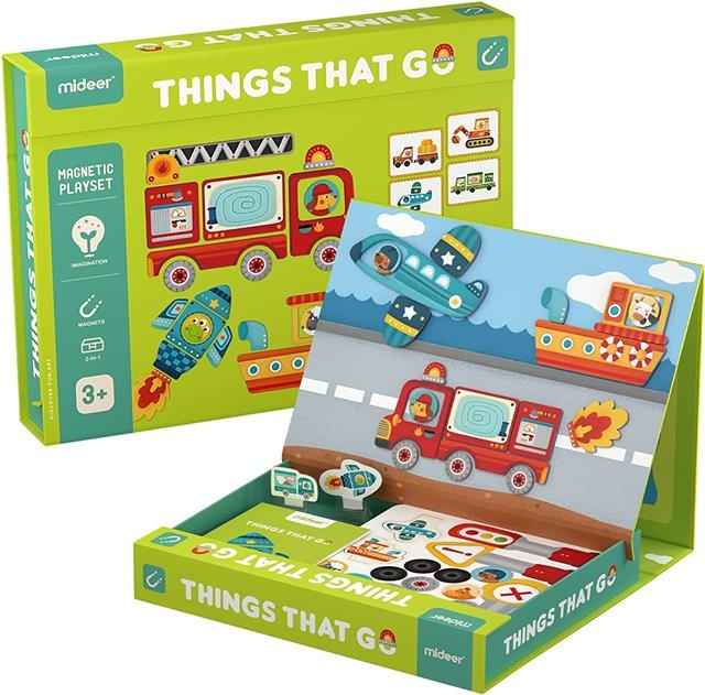 Mideer | Magnetische Speelset Dingen Die Rijden