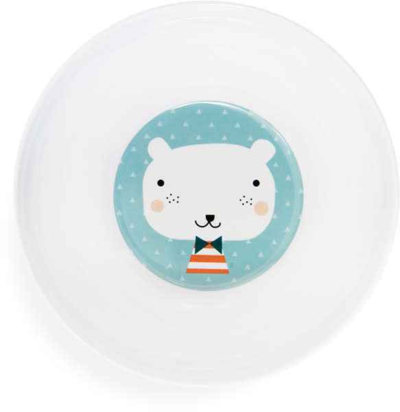 Melamine kom - Bear triangles - Haciendo el Indio - Petit Monkey