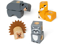 Melissa & Doug | blockables woodland friends playset