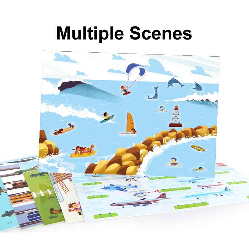 Mideer | Stickers Herbruikbaar Leuk Leven  170 Stuks