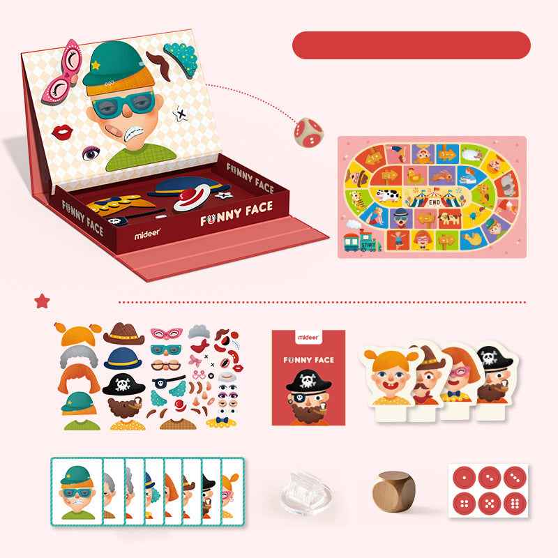 Mideer | Magnetic Funny Face Play Set