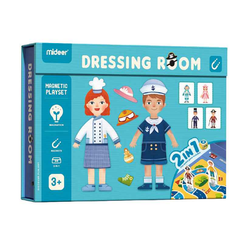 Mideer | Magnetische Speelset Kleedkamer