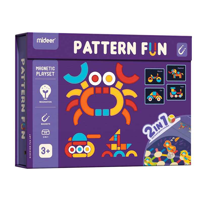 Mideer | Magnetic Pattern Fun Playset