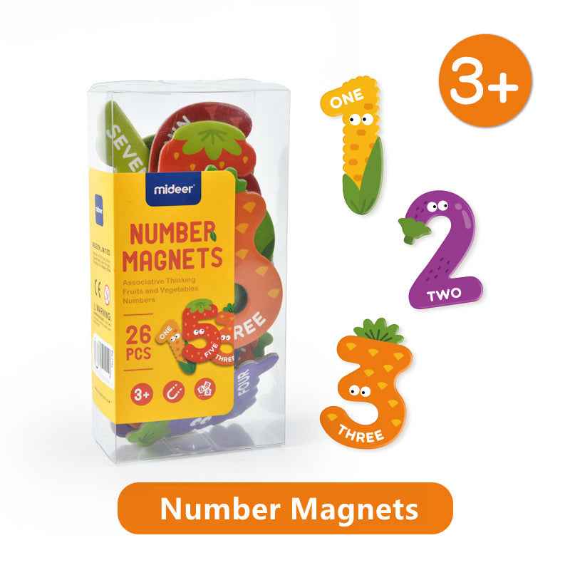 Mideer | 26-Piece Number Magnets