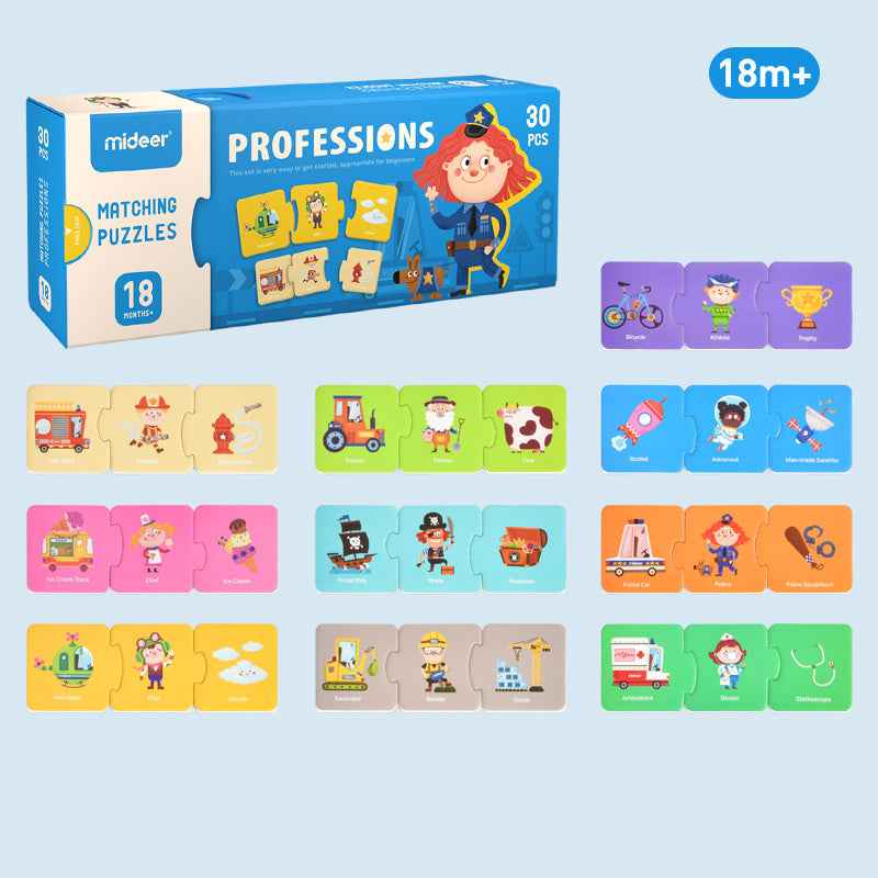 Mideer | 30-Piece Occupation Puzzle