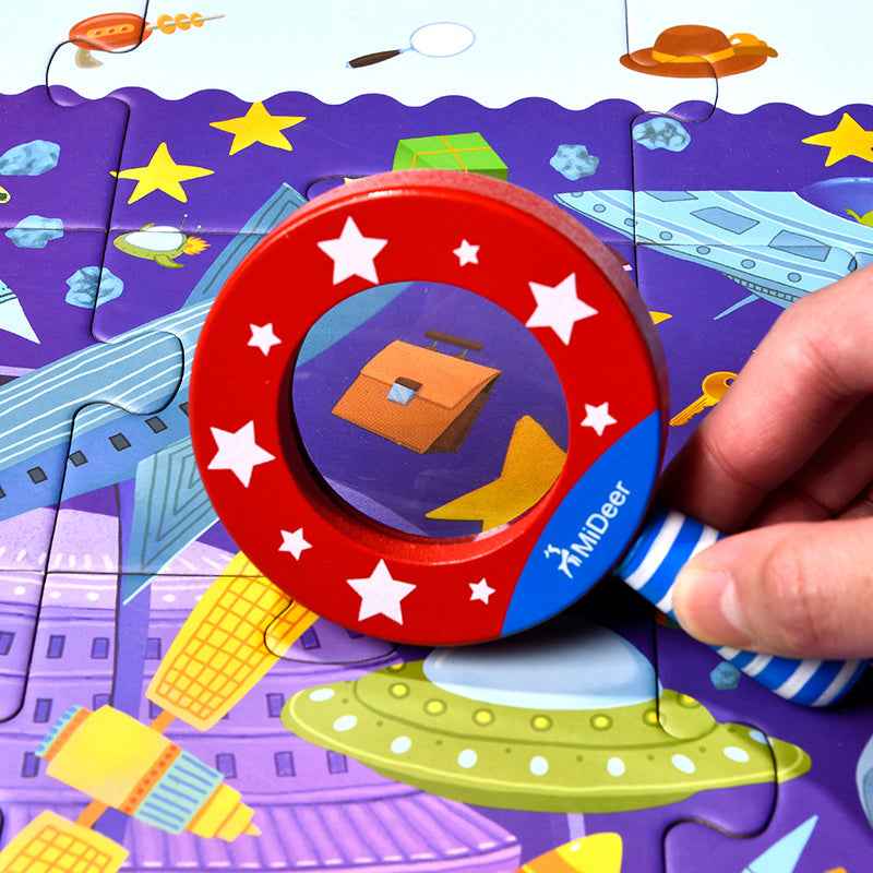 Mideer | Space Detective Puzzle 42 Pieces