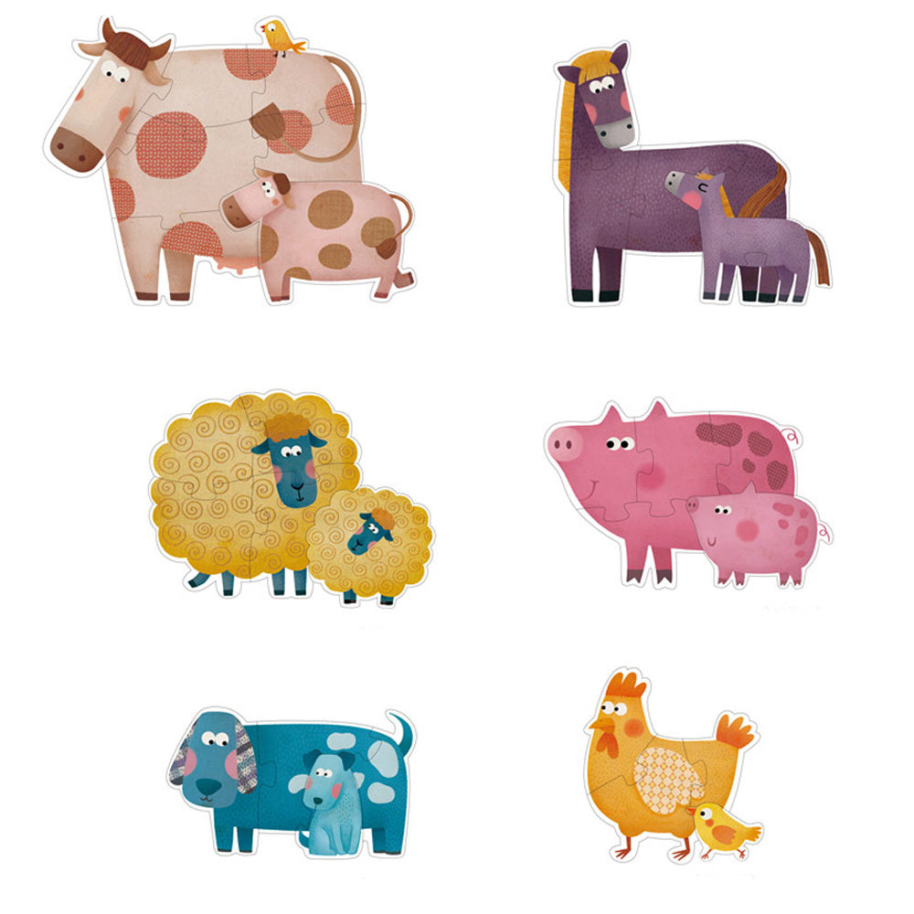 Mideer | Mijn Eerste Puzzel Mam & Baby 31 Stuks