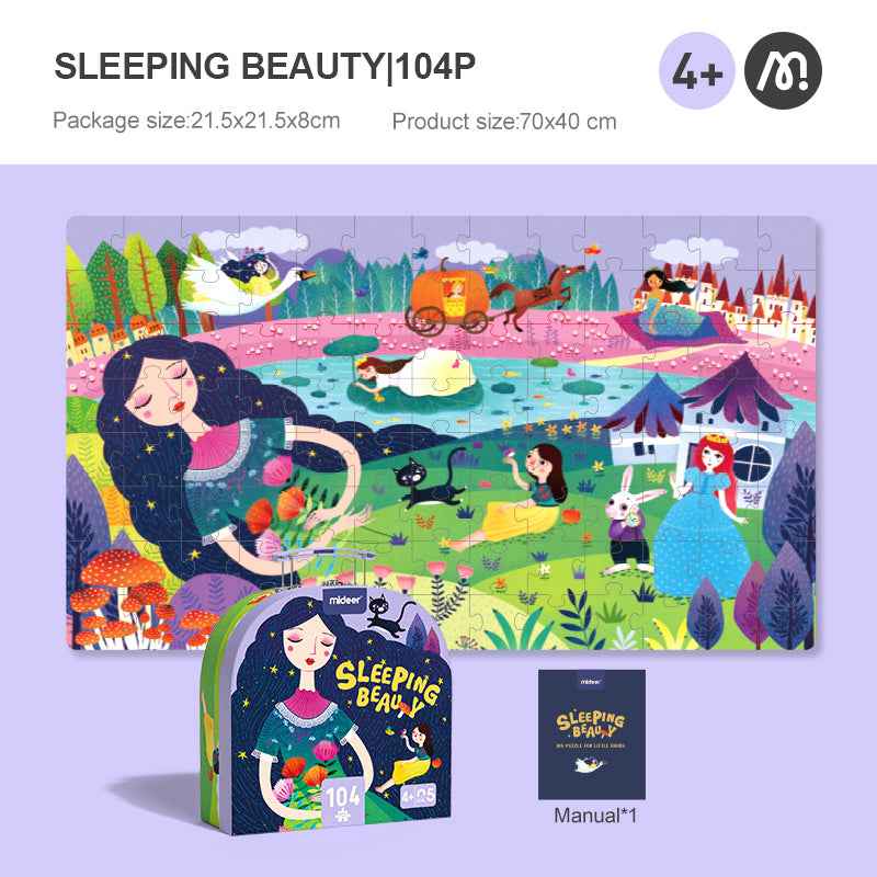Mideer | Sleeping Beauty 104-Piece Puzzle
