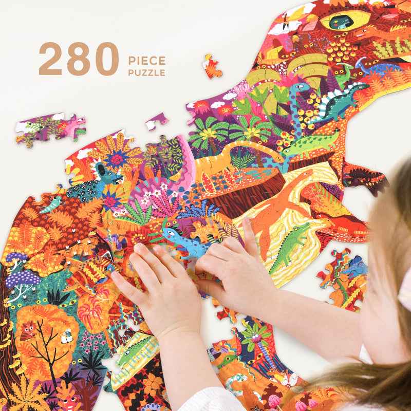 Mideer | Puzzel Dinosauruswereld 280 Stuks