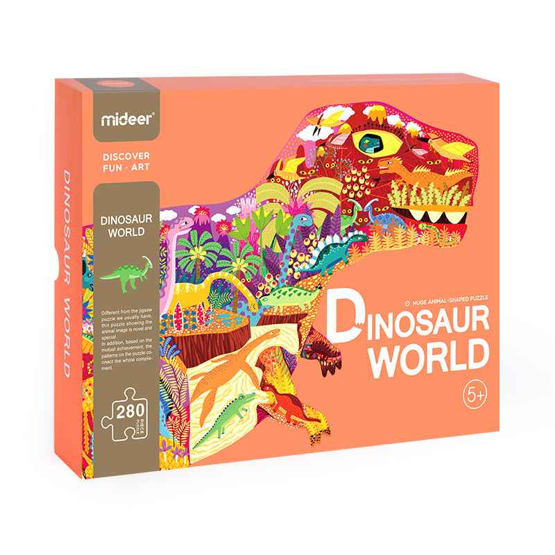 Mideer | Puzzel Dinosauruswereld 280 Stuks