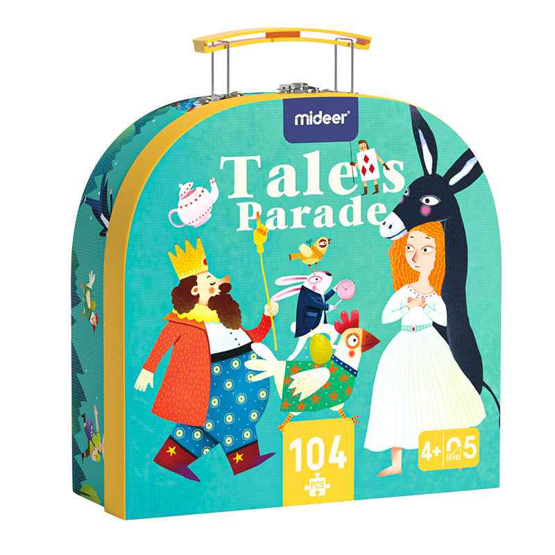Mideer | Fairytale Stories Parade 104-Piece Puzzle