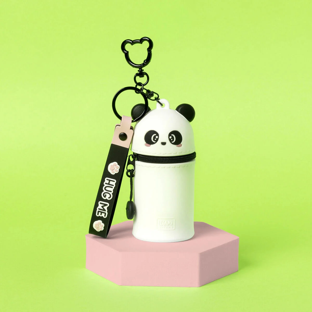 Legami | Panda Portemonnee Met Sleutelhanger - Mini Kawaii