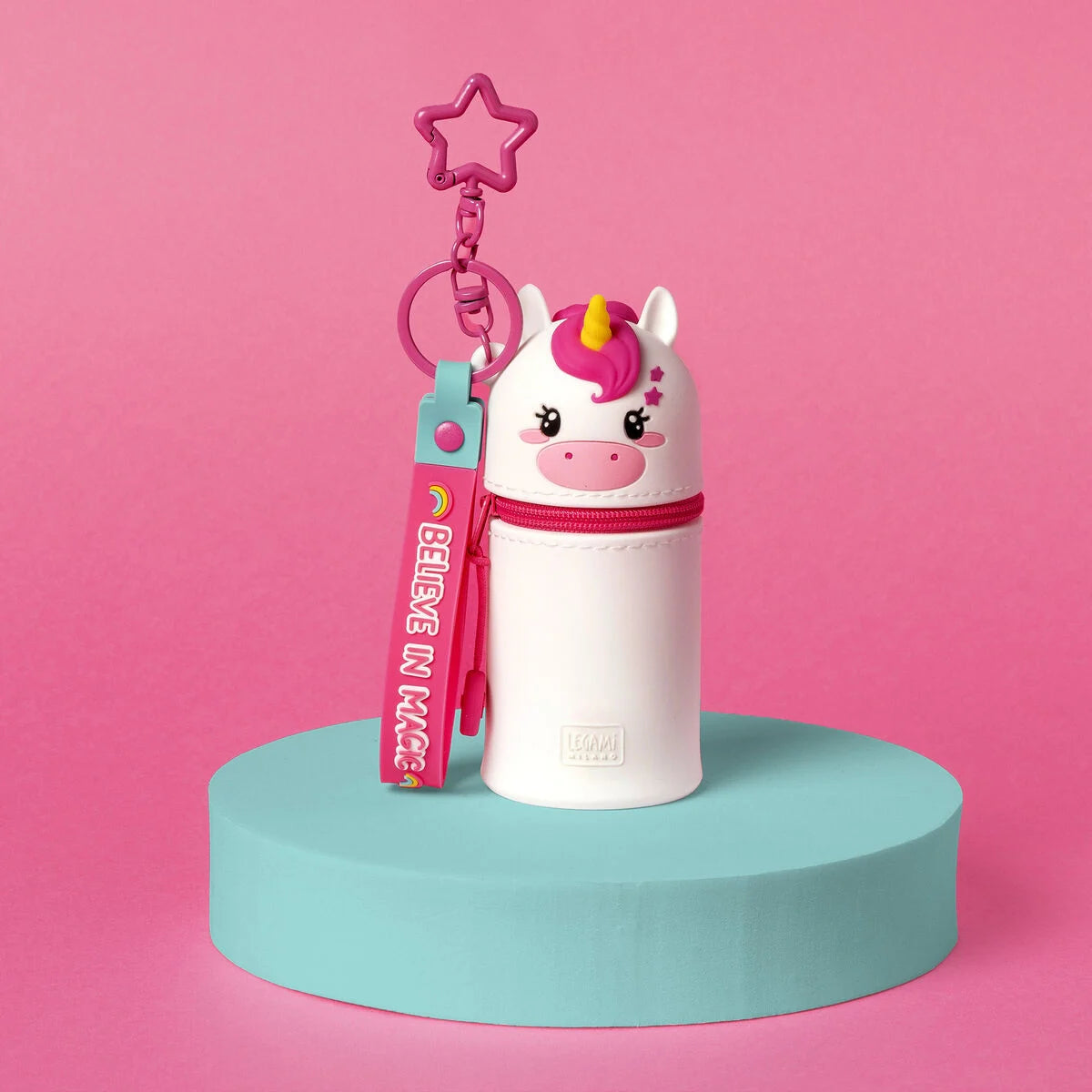 Legami | Eenhoorn Portemonnee Met Sleutelhanger - Mini Kawaii