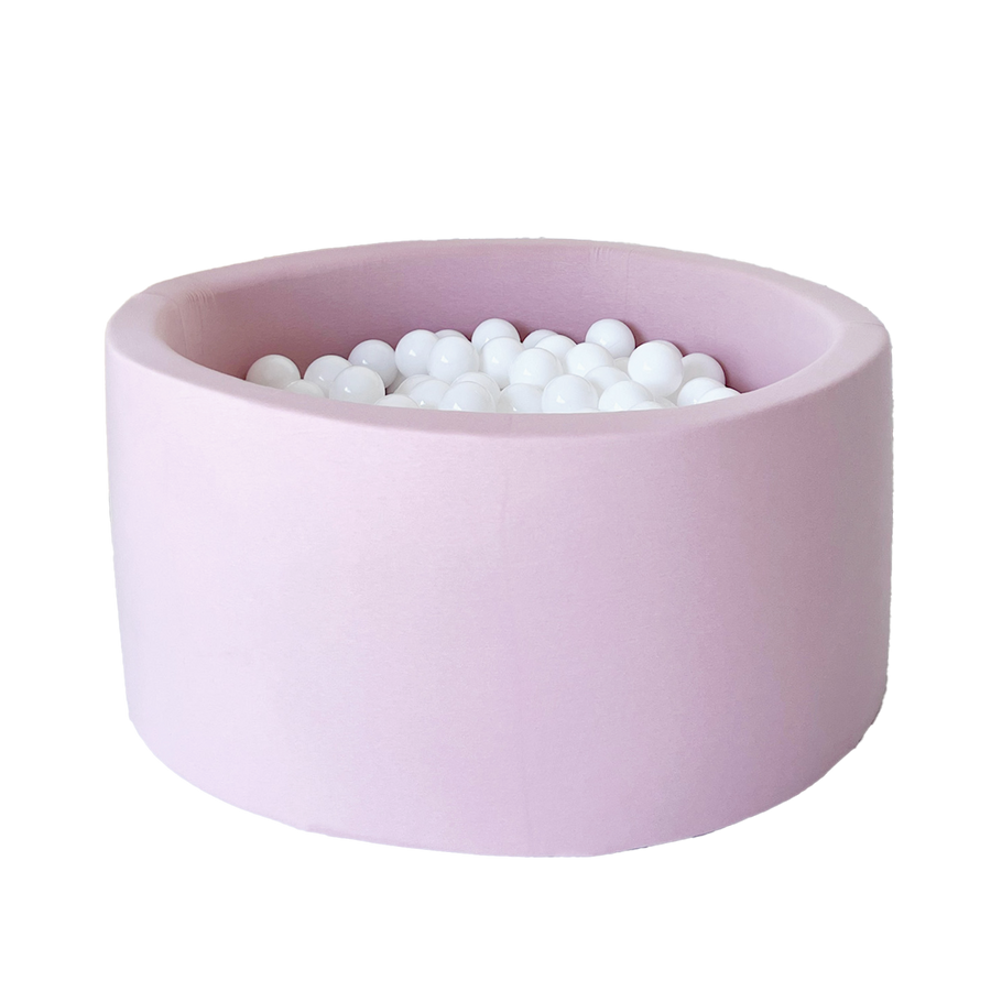 Moje | Ballenbad Cotton - Pink 90x40 cm + Ballen