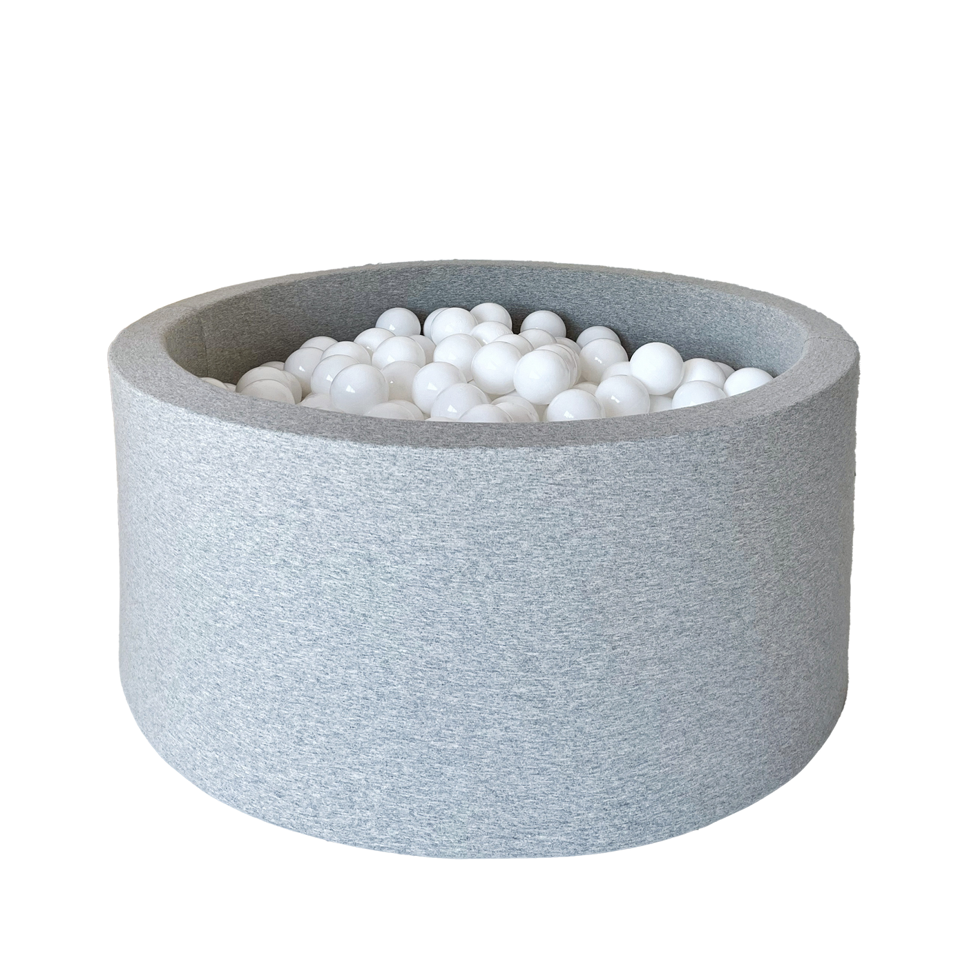 Moje | Ballenbad Cotton - Light Grey 90x40 cm  + Ballen