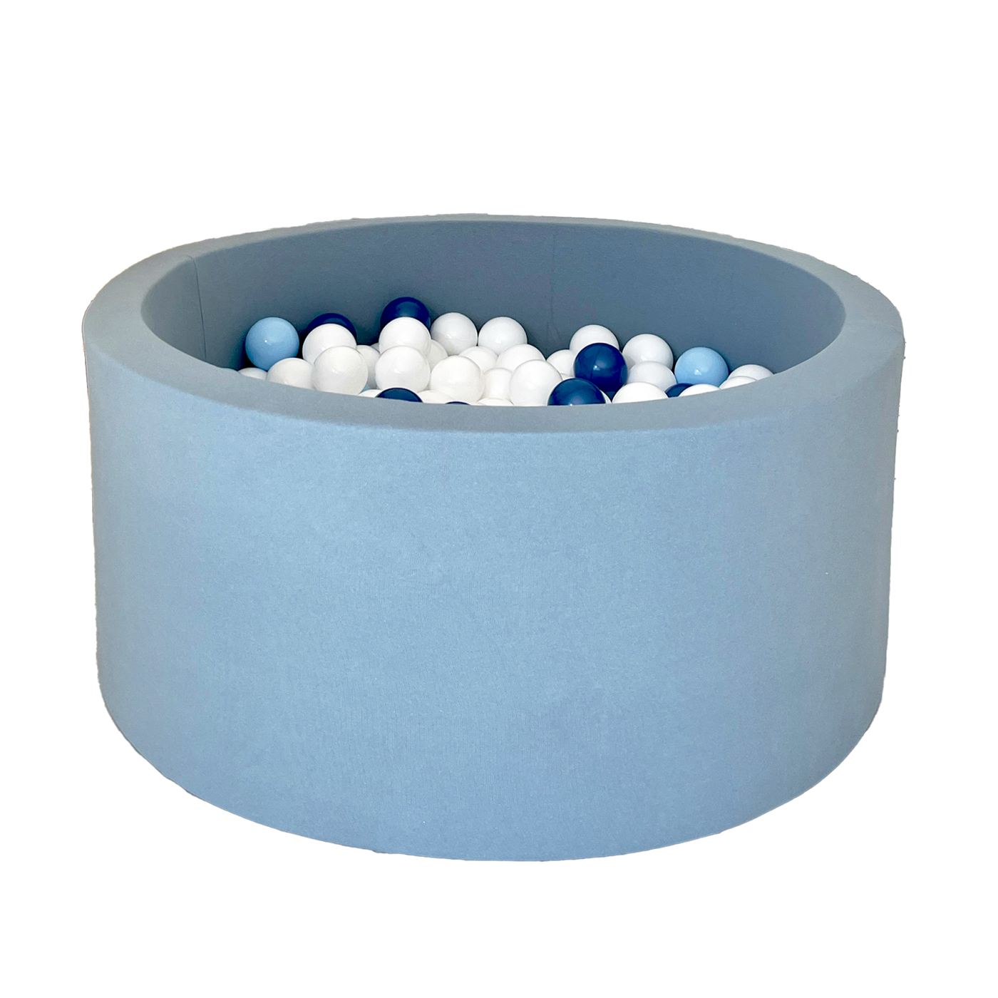 Moje | Ballenbad Cotton - Blue 90x40 cm + Ballen