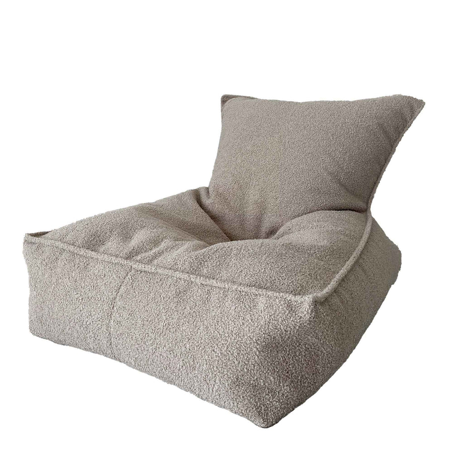 Moje | BouclÃ© Beanbag Beige