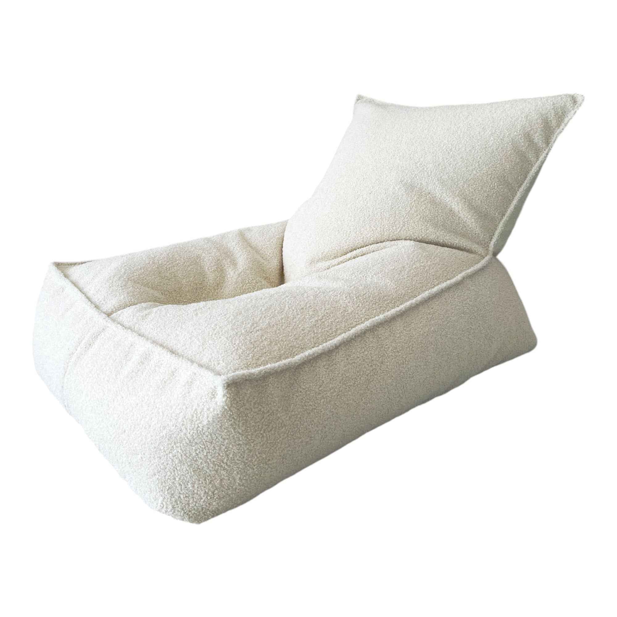 Moje | BouclÃ© Beanbag Cream