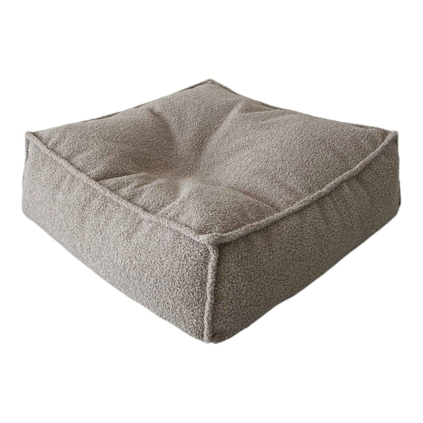 Moje | BouclÃ© Ottoman Beige