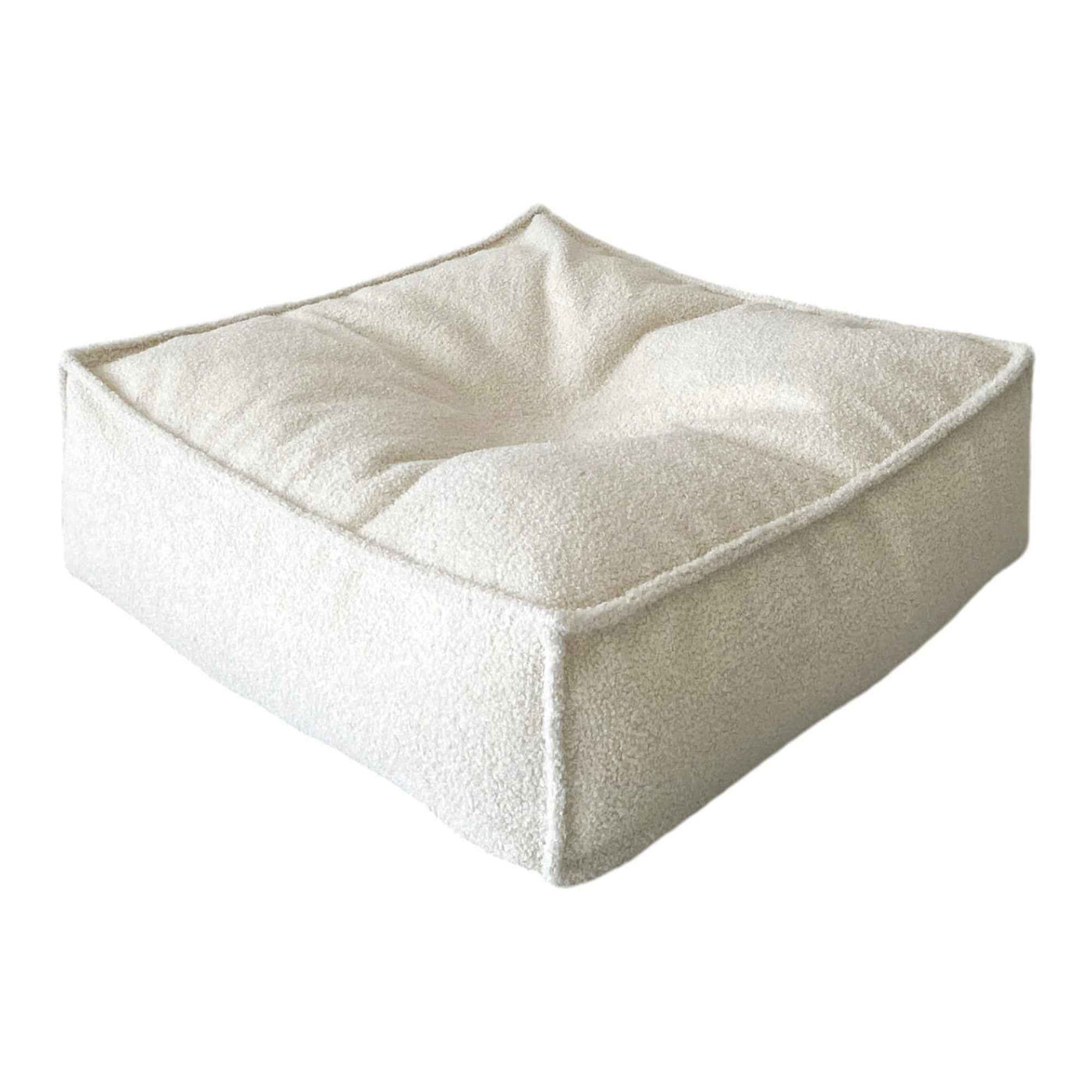 Moje | Bouclé Ottoman Cream