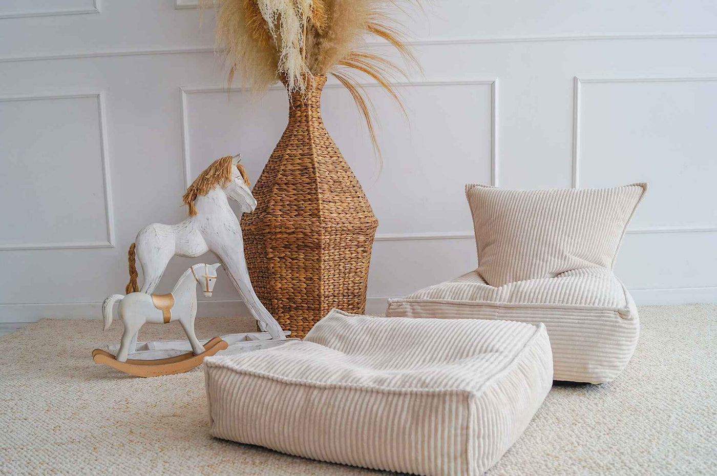 Moje | Velvet Rib Corduroy - Ottoman Cream