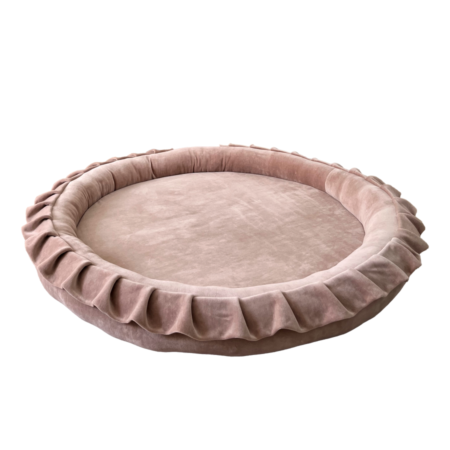 Moje | Speelnest Soft Velvet  - Dark Beige