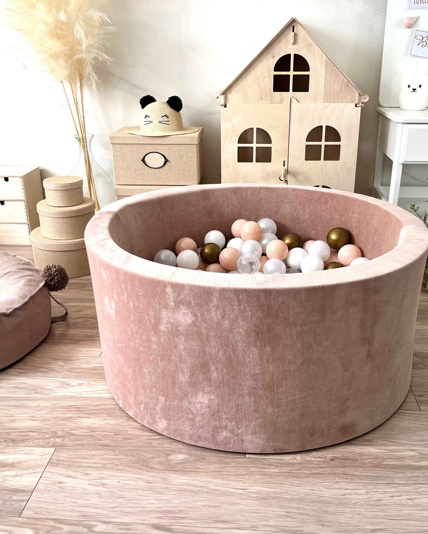 Moje | Bubble Bath Soft Velvet - Dark Beige 90x40 cm + Bubbles